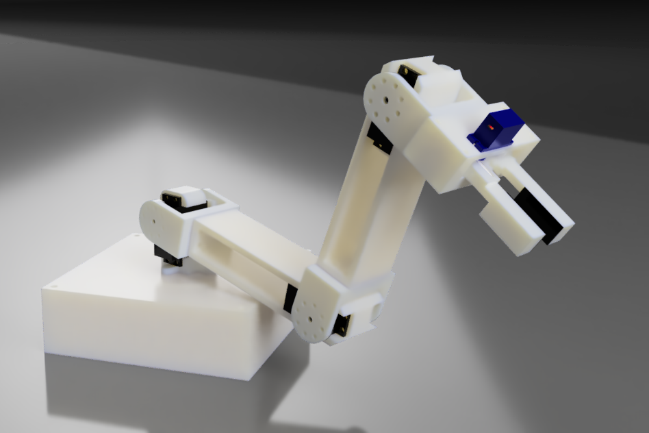Rendering of robotic arm